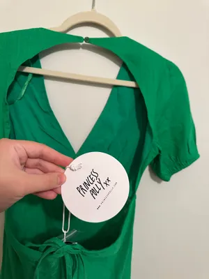 Princess Polly Fabian Mini Dress Green thumbnail 9