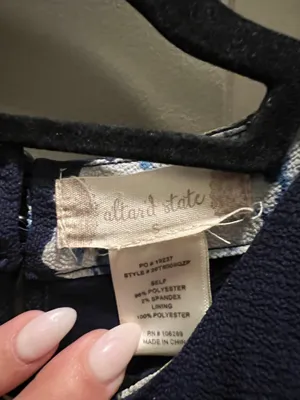 Altar'd State Romper Floral thumbnail 2