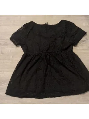 Torrid black lace babydoll top size 0 thumbnail 6