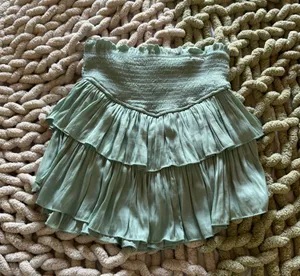 American Threads Day Tripper High-Rise Tiered Ruffle Skort thumbnail 1