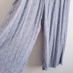 American Eagle Floral Straight Wide Leg Boho Pants thumbnail 4