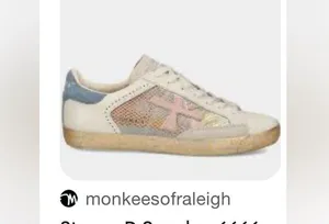 Premiata Women's Multicolor Sneakers Blue Size 8 thumbnail 2