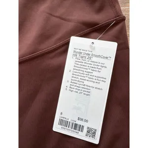 Lululemon Wunder Under SmoothCover High Rise 25” Lava Cake Size 8 NWT thumbnail 4