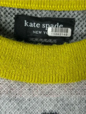 kate spade new york Embroidered Fair Isle Sweater thumbnail 6