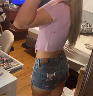 crop top Purple thumbnail 2