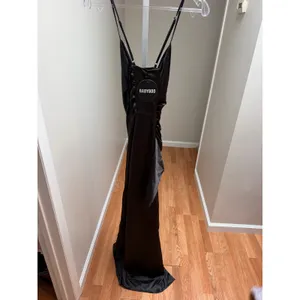 Babyboo Helen Maxi Dress Black NEW NWT Size XS thumbnail 5