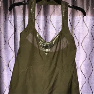 American Eagle Y2K 🦅 Outfitters ✨✨Sequined✨✨Halter Top thumbnail 8