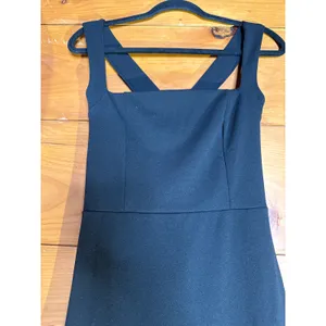 NWT Lulus Glamorous Dedication Black Sleeveless Column Maxi Dress Gala Ball L thumbnail 5