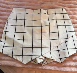 Boutique Wildcat Skort Large Black and White thumbnail 1