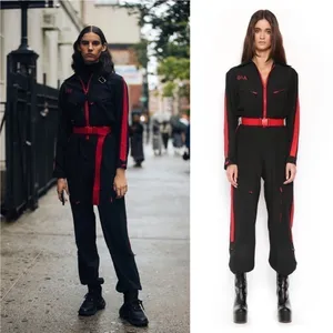 I.AM.GIA Jumpsuit Burn Boiler‎ 2.0 Suit Coverall Utilitarian Black Red XS GUC thumbnail 9