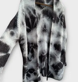 Avalon Tie Dye Oversized Knit Cardigan thumbnail 6
