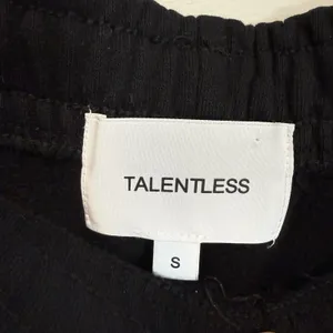 Talentless Black Cotton Sweatshorts Size Small thumbnail 2