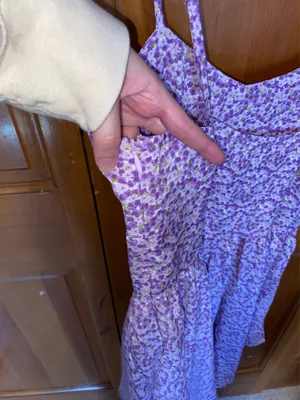 Cider Floral Purple Mini Dress thumbnail 4