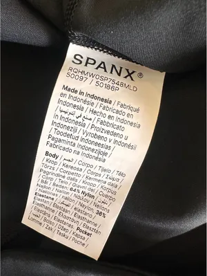 NWT SPANX Booty Boost 7/8 Length Leggings Very Black Women’s Plus size 1X 50186P thumbnail 8