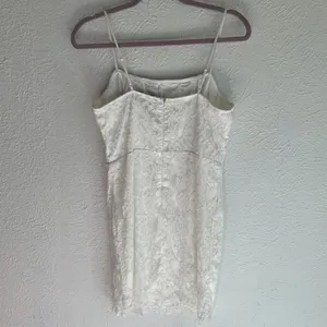 Lulu’s Romantic Fate White Lace Bodycon Mini Dress Sz Large thumbnail 5