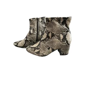 Time and Tru Memory Foam size 7.5 Women's Mid Boot Snake‎ Print thumbnail 3