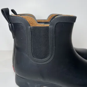 Chooka Black Waterproof Chelsea Rain Boots Faux Fur Lined Women's Size 6 thumbnail 6