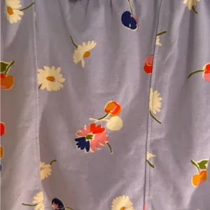 Urban Outfitters Floral Purple Crop Top thumbnail 4