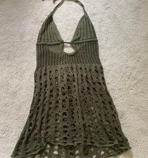 Edikted Austin Open Back Crochet Mini Dress thumbnail 2