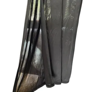 Lida Wide Leg Pants NWT Side Slits Lagenlook Upscale Relaxed L/XL Deep Black thumbnail 5