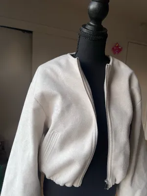 Bomber jacket White thumbnail 2