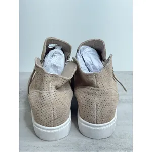Steve Madden Sneaker Size 5.5‎ Tan Leather Upper Rubber Sole thumbnail 7