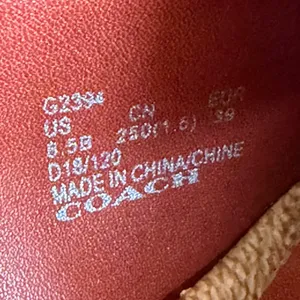 Coach Jade Block‎ Heel Pumps Women 8.5 Leather Snakeskin Career Luxury Preppy thumbnail 9
