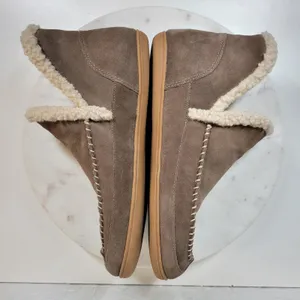 Blondo Serene Slippers Womens 11 Brown Suede Sherpa Lining Waterproof Moccasin thumbnail 12