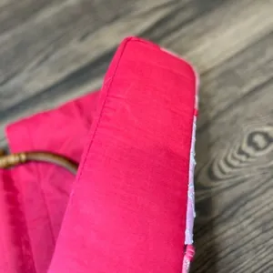 Handmade Pink Quilt Handbag thumbnail 5
