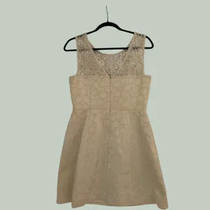 Lilly Pulitzer White Lace Yoke Jacquard‎ Fit Flare Dress Size 6 92494 thumbnail 7
