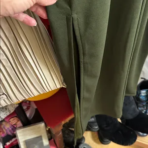 Lulu's Chic Olive Backless Dress NWOT thumbnail 7