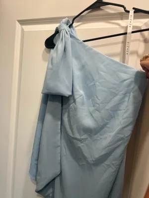 Formal Azazie Dress Blue thumbnail 4