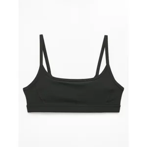 New Athleta M Square Neck Bra Elm Green Medium Cup A-C thumbnail 3