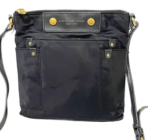 Marc by Marc Jacobs Natasha Nylon crossbody bag Black Medium Gold Brass Zipper thumbnail 1