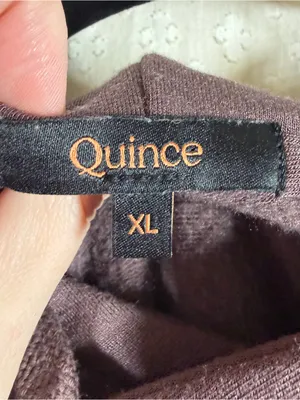 Quince Dark Brown Supersoft Fleece Pullover Hoodie thumbnail 4