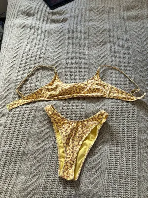 Yellow Floral Bikini From PAC Sun thumbnail 4