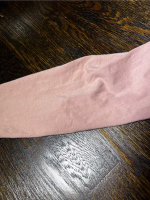 Urban Outfitters Light Pink / Mauve Ruched Long Sleeve Top Cropped Lace Medium thumbnail 10