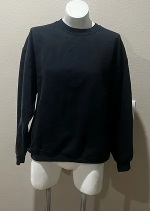 Pretty little thing los angeles calabasas black pullover sweatshirt thumbnail 1
