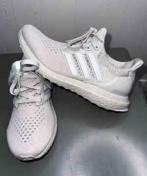 adidas Ultra Boost Sneaker - Light Grey/Blue thumbnail 1