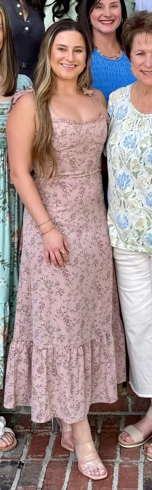 O.P.T Rose Floral Midi Dress thumbnail 3