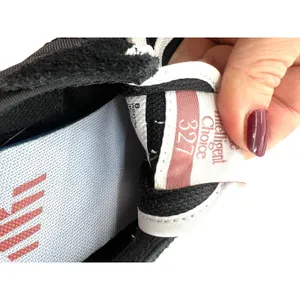New Balance X Anthropologie 6 sneakers Runners Shoe Lug Platform Black Wedge thumbnail 7