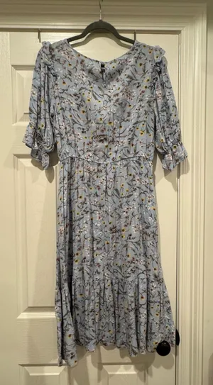 Midi Dress Blue Size M thumbnail 3