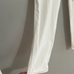 SOHO White Linen Blend Casual Boyfriend Pants thumbnail 2