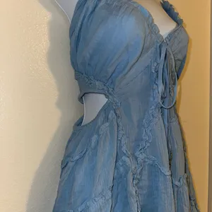 Free People Free-Est “Clarksprur” Tiered Mini Dress thumbnail 4