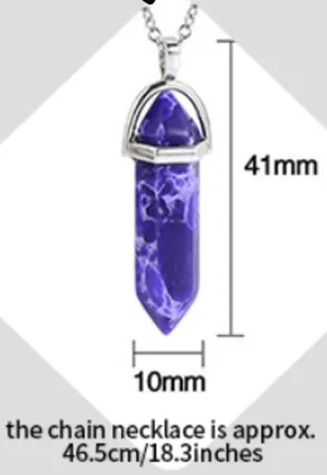 Chakra Crystal Necklace thumbnail 2