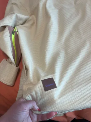 Lululemon Grid Fleece Hiking Overshirt Prosecco Pink Clay 10 thumbnail 4