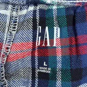 GAP Mens Large Multi Plaid Classic Cozy Pajama Pants Loungewear School thumbnail 3
