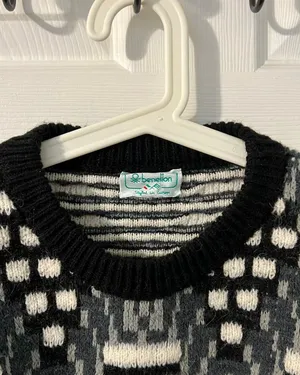 Benetton Cropped Sweater Multiple thumbnail 3