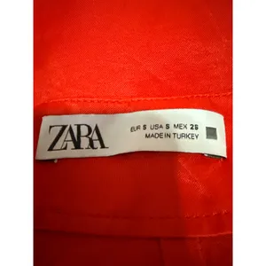 Zara Red Sleeveless Silk Satin-Effect Cutout Cross Back Knot Slip Mini Dress S thumbnail 5