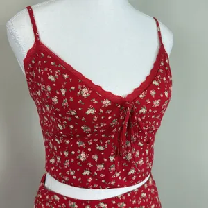 NWT Tiger Mist‎ Red Floral Set thumbnail 3